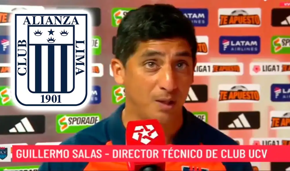 Guillermo Salas fue campeón con Alianza Lima. Foto: composición LR/L1 Max. Guillermo Salas fue campeón con Alianza Lima. Foto: composición LR/L1 Max.