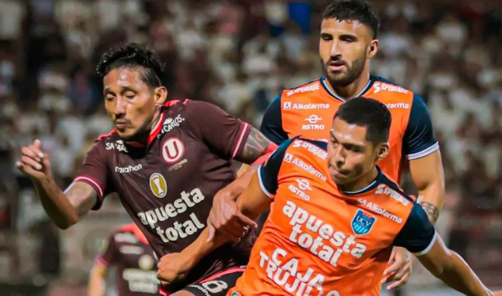 Universitario enfrentó a César Vallejo en el Mansiche por el Torneo Apertura. Foto: Liga 1