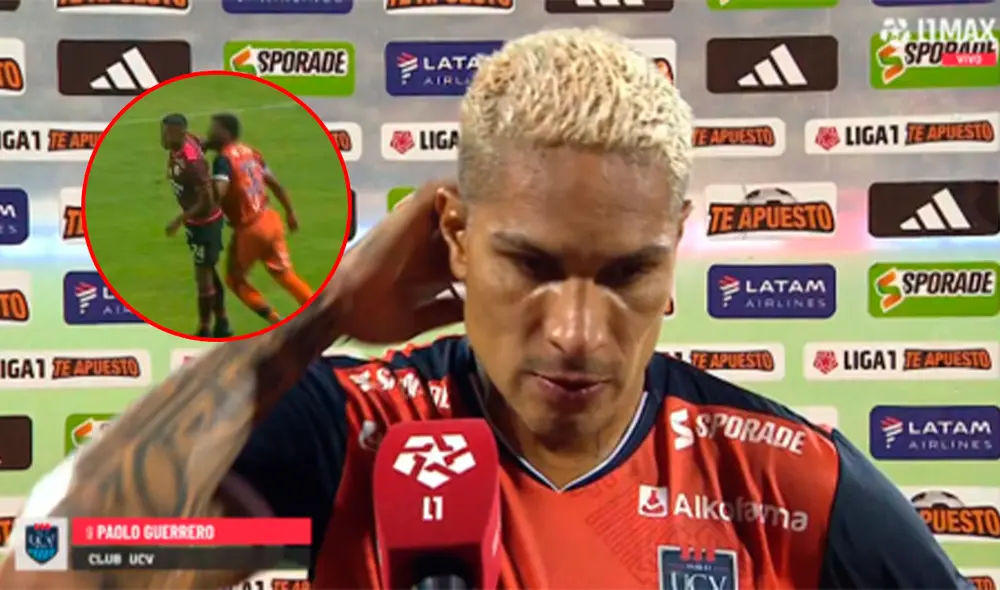 Paolo Guerrero fue el flamante fichaje de Vallejo en el 2024. Foto: composición LR/captura de L1 Max Paolo Guerrero fue el flamante fichaje de Vallejo en el 2024. Foto: composición LR/captura de L1 Max