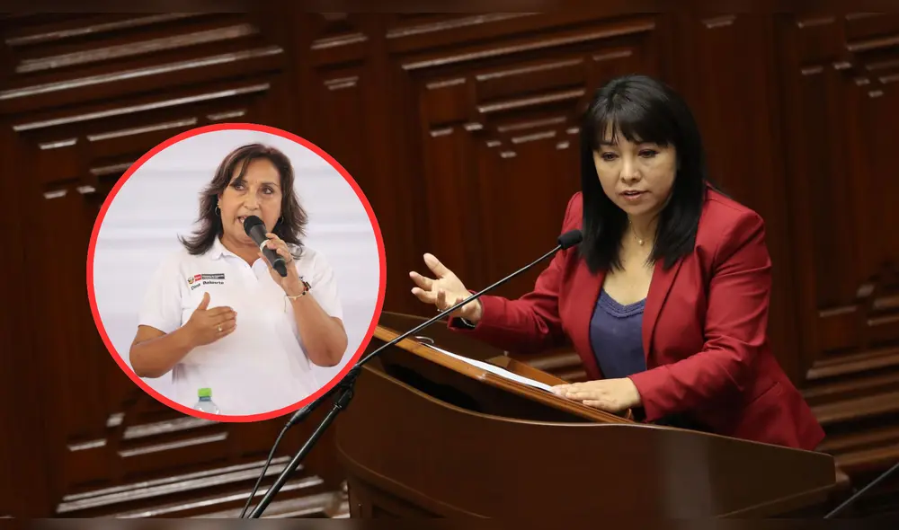 Mirtha Vásquez indicó que los defensores de Dina Boluarte no la podrán ayudar en los escenarios donde se le cuestionará por violar los derechos humanos de las personas fallecidas en las protestas sociales. Foto: composición LR/ Andina. Mirtha Vásquez indicó que los defensores de Dina Boluarte no la podrán ayudar en los escenarios donde se le cuestionará por violar los derechos humanos de las personas fallecidas en las protestas sociales. Foto: composición LR/ Andina.