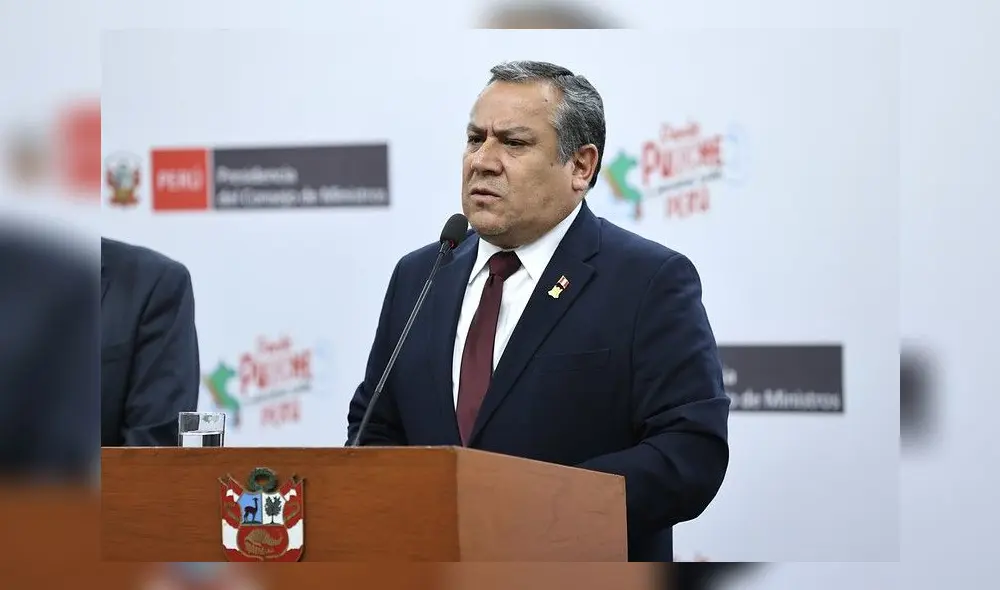 Primer ministro, Gustavo Adrianzén, fue elegido el pasado 6 de marzo. Foto: PCM Primer ministro, Gustavo Adrianzén, fue elegido el pasado 6 de marzo. Foto: PCM