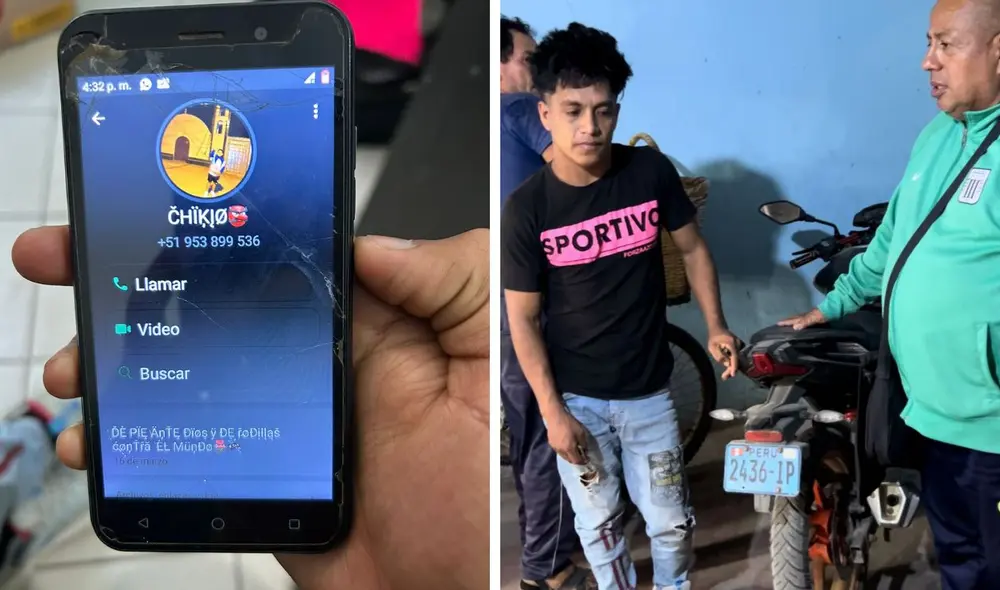 Una adolescente de 15 años recibía órdenes del delincuente para cobrar cupos a los empresarios. Foto: composición LR/GLR Una adolescente de 15 años recibía órdenes del delincuente para cobrar cupos a los empresarios. Foto: composición LR/GLR