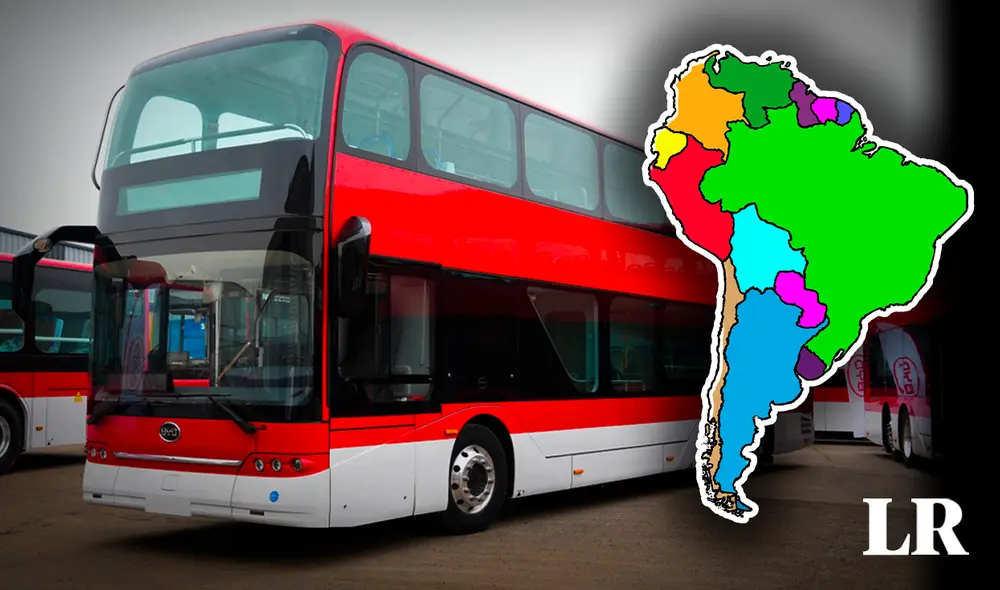 El lanzamiento inicial incluyó 10 modernos buses eléctricos de 2 pisos. Foto: Composición LR/Ministerio de Transportes de Chile El lanzamiento inicial incluyó 10 modernos buses eléctricos de 2 pisos. Foto: Composición LR/Ministerio de Transportes de Chile