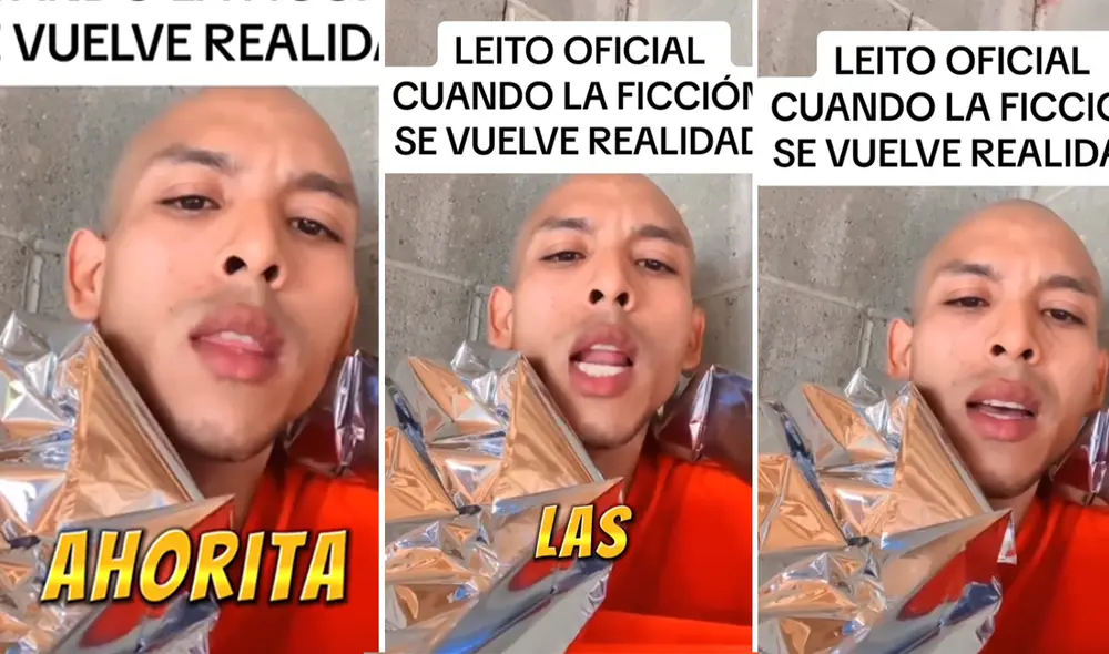 'Leito Oficial' se hizo viral en redes sociales por incentivar la invasión en casas abandonadas. Foto: Composición LR/TikTok 'Leito Oficial' se hizo viral en redes sociales por incentivar la invasión en casas abandonadas. Foto: Composición LR/TikTok