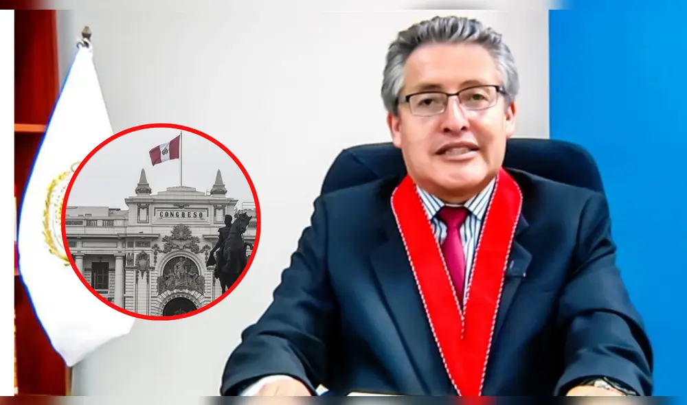 Juan Villena podría ser inhabilitado de la función pública por 10 años si es que el Congreso acepta la denuncia formulada por los 6 legisladores. Foto: composición LR/ Andina. Juan Villena podría ser inhabilitado de la función pública por 10 años si es que el Congreso acepta la denuncia formulada por los 6 legisladores. Foto: composición LR/ Andina.