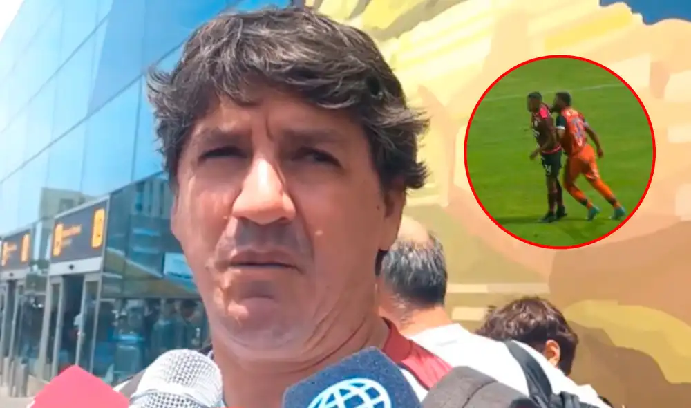 Jean Ferrari ya piensa en el debut de Universitario ante LDU por Libertadores. Foto: composición LR/captura de Entre Bolas/L1 Max