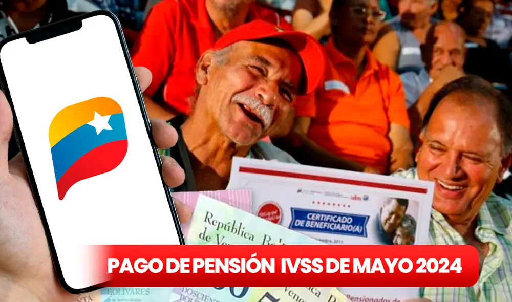 La pensión del IVSS se deposita durante la segunda mitad de cada mes. Foto: composición LR/IVSS La pensión del IVSS se deposita durante la segunda mitad de cada mes. Foto: composición LR/IVSS