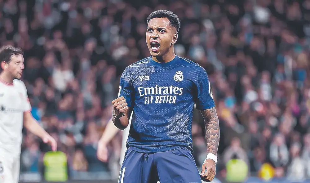 Regresó. Rodrygo volvió a anotar con el Real Madrid en una competición oficial después de siete encuentros. Foto: difusión. Regresó. Rodrygo volvió a anotar con el Real Madrid en una competición oficial después de siete encuentros. Foto: difusión.
