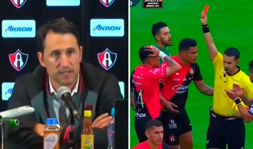Beñat San José brindó conferencia de prensa tras la derrota de Atlas ante Querétaro por la Liga MX. Foto: captura X/Duro de Marcar