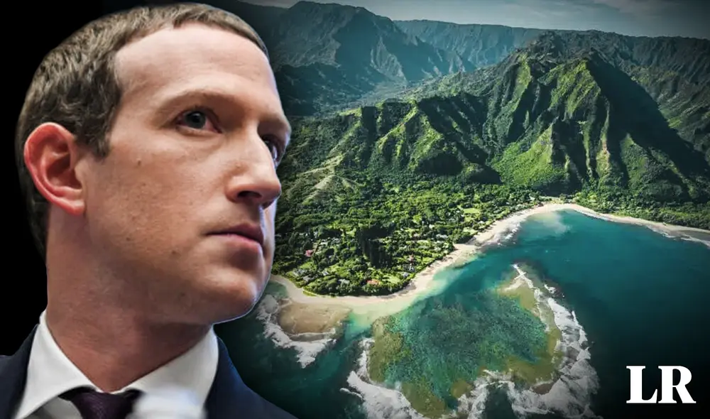 Esta es la isla Kauai, el lugar en donde Mark Zuckerberg está construyendo un complejo millonario. Foto: Composición LR Fabrizio Oviedo/France24/Unsplash