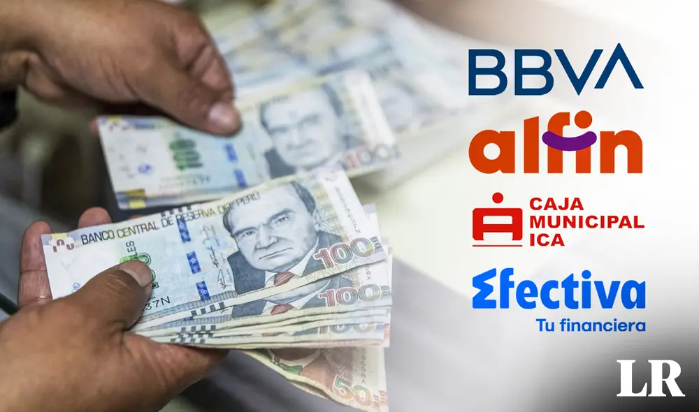 Revisa qué bancos, cajas y financieras ofrecen las tasas de interés más altas por depósitos a plazo fijo de S/20.600 durante seis meses. Foto: composición de Fabrizio Oviedo/LR/Andina