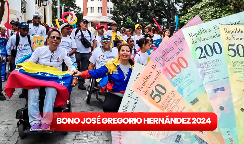 El Bono José Gregorio Hernández se entregará hasta el 7 de abril. Foto: composición LR/Conapdis/CNN en Español