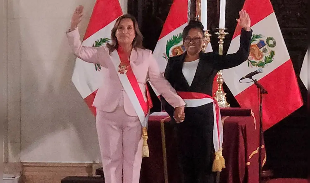 Ángela Hernández asume la cartera de la Mujer y Poblaciones Vulnerables e integra el Gabinete del primer ministro Gustavo Adrianzén. Foto: La República/Mirian Torres