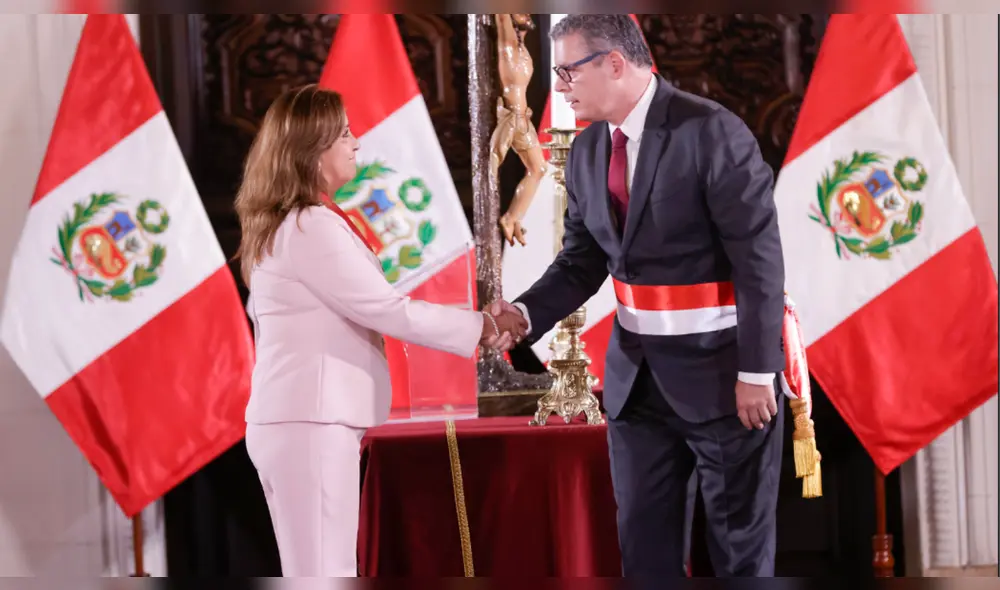 Morgan Quero se desempeñó como jefe del Gabinete Técnico de la mandataria hasta el 8 de diciembre del 2023. Foto: Presidencia