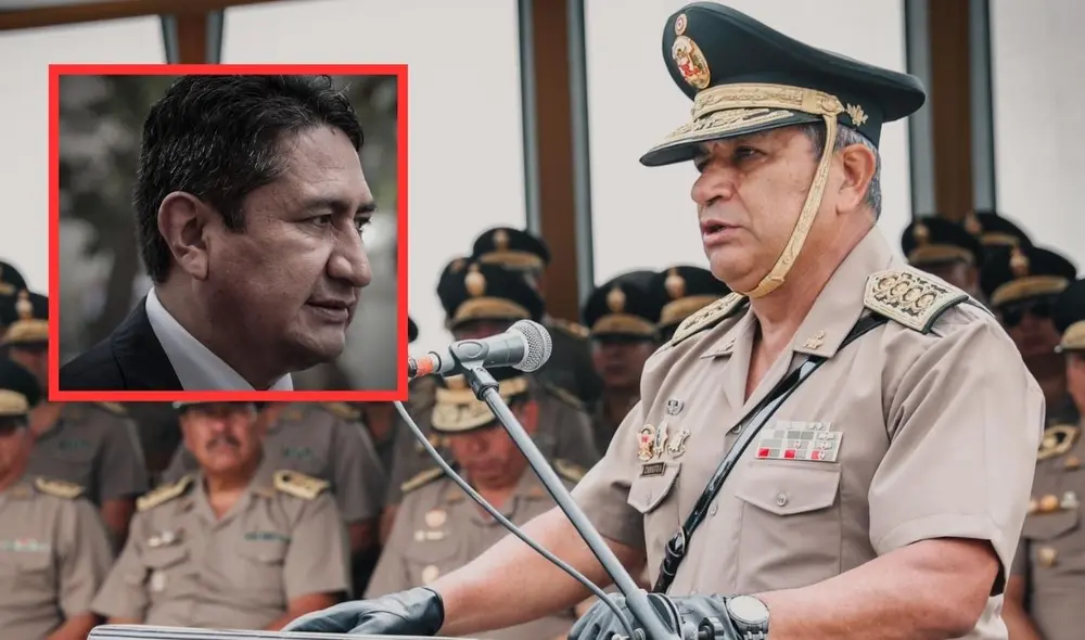 Gral. PNP Víctor Zanabria dijo que la Policía viene trabajando para lograr la captura de Vladimir Cerrón. Foto: Andina Gral. PNP Víctor Zanabria dijo que la Policía viene trabajando para lograr la captura de Vladimir Cerrón. Foto: Andina