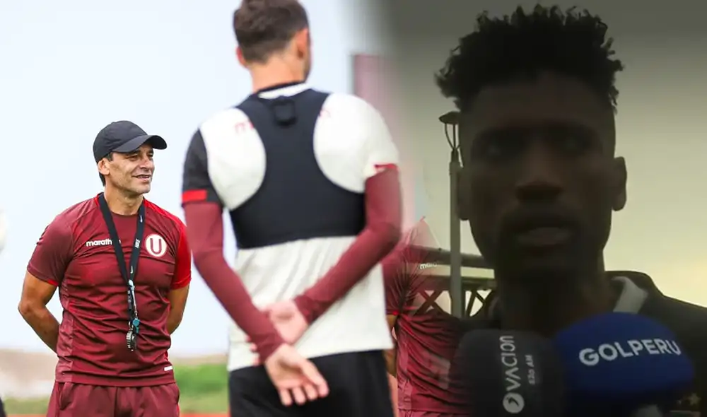 Alexander Domínguez es el portero titular de LDU y la selección ecuatoriana. Foto: composición GLR/Universitario/captura América TV