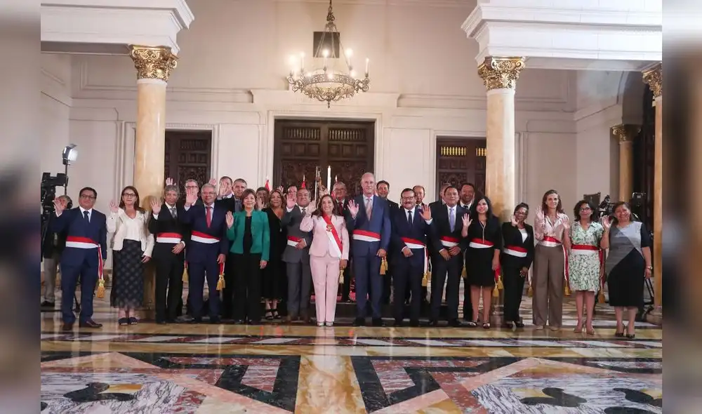 Walter Ortiz a Interior y Morgan Quero a Educación, ambos tienen el reto de liderar carteras poco estables. Foto: Andina