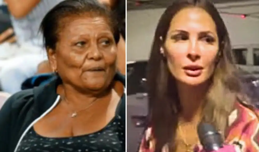 Ana Paula Consorte habría mandado indirectas en redes sociales con mensajes negativos en contra Doña Peta. Foto: Composición LR/Captura Yooutube/Captura Willax TV