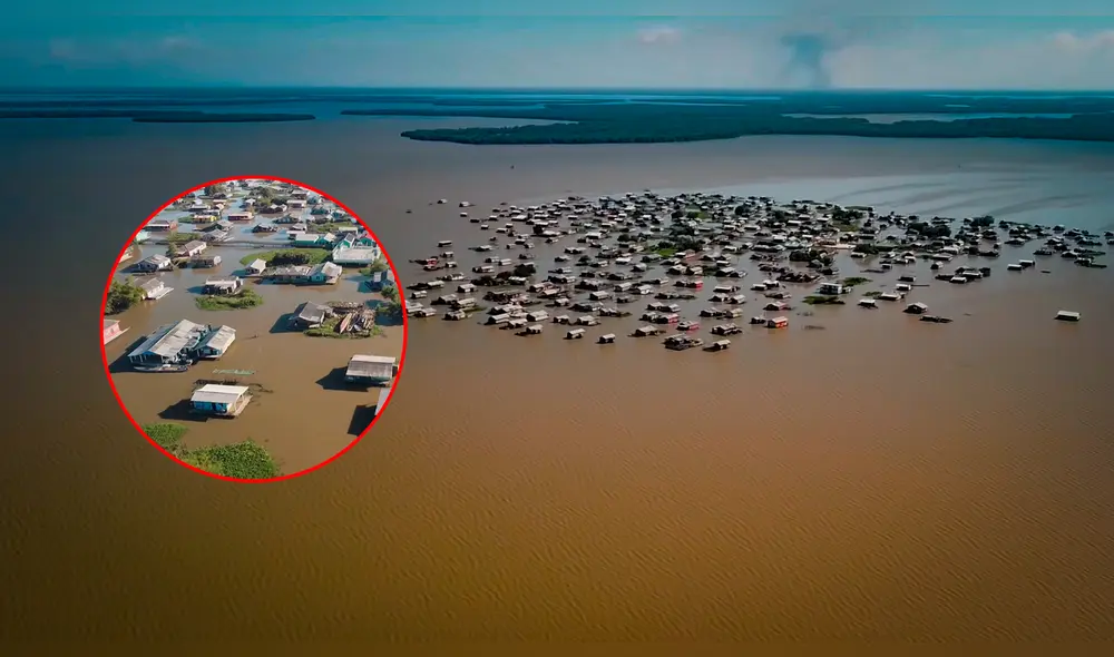 La cancha de fútbol fue obsequiada por Radamel Falcao García en 2015. Foto: composición LR/captura de YouTube/Sebas Estuvo Aquí