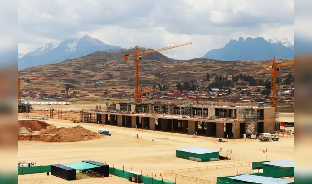 Aeropuerto de Chinchero recién abrirá en 2027. Foto: Andina