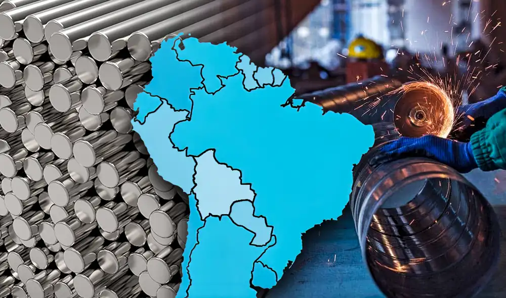 China y la India continúan liderando el top 10 de los mayores productores de acero en el mundo. Foto: composición de Fabrizio Oviedo/La República/Minería en Línea/Camiper China y la India continúan liderando el top 10 de los mayores productores de acero en el mundo. Foto: composición de Fabrizio Oviedo/La República/Minería en Línea/Camiper