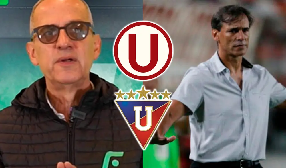 Periodista ecuatoriano recordó que la última derrota de LDU ante un club peruano fue en el 2004. Foto: composición LR/captura de ‘El futbolero’/GLR