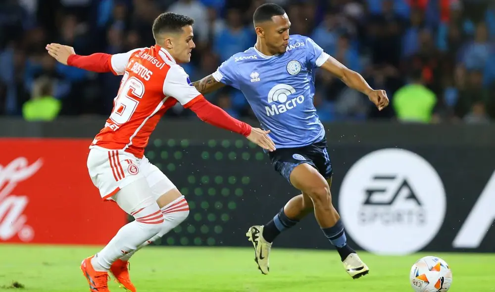 Bryan Reyna llegó a Belgrano procedente de Alianza Lima. Foto: Belgrano.