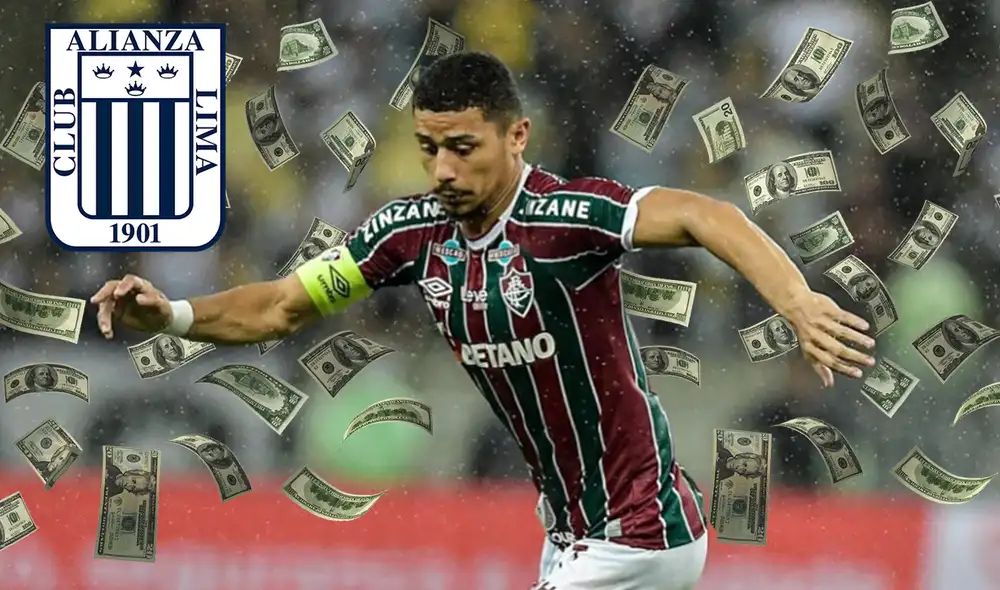 El jugador más caro de Fluminense vale 17 veces lo que cuesta el mejor cotizado de Alianza Lima. Foto: composición de LR/Instagram