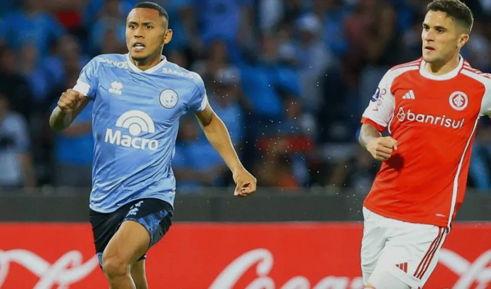 Bryan Reyna llegó a Belgrano procedente de Alianza Lima. Foto: Belgrano