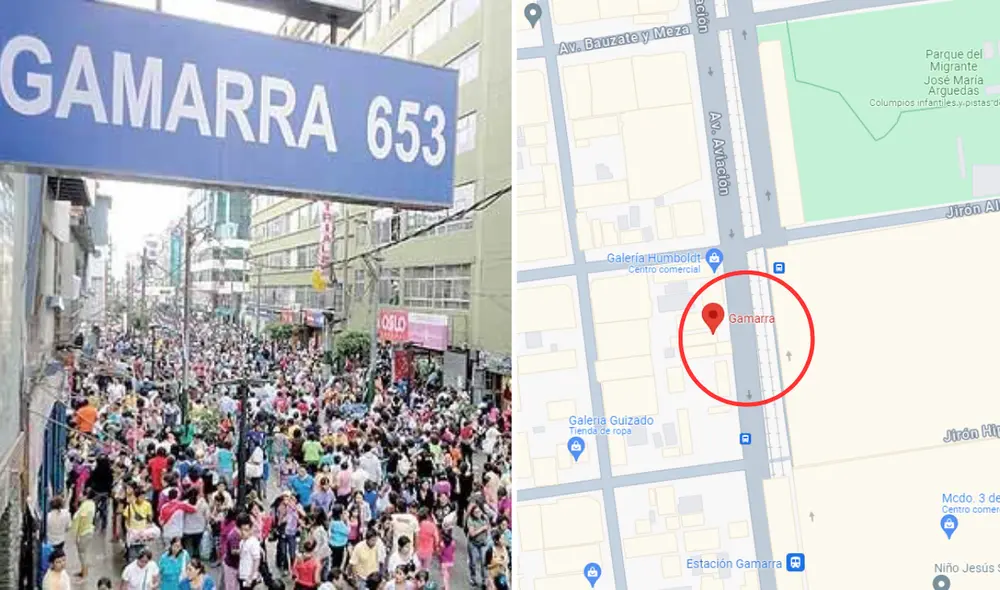 Gamarra es conocido principalmente por la fabricación de prendas de vestir y por su relación con el mundo de la moda. Foto: composición LR/ Erasmusu/ Google Maps.