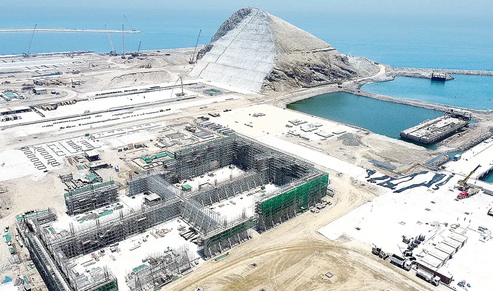 Inversión. El megapuerto de Chancay será inaugurado en noviembre del 2024 y coincide con la cumbre APEC Perú. Foto: John Reyes / La República