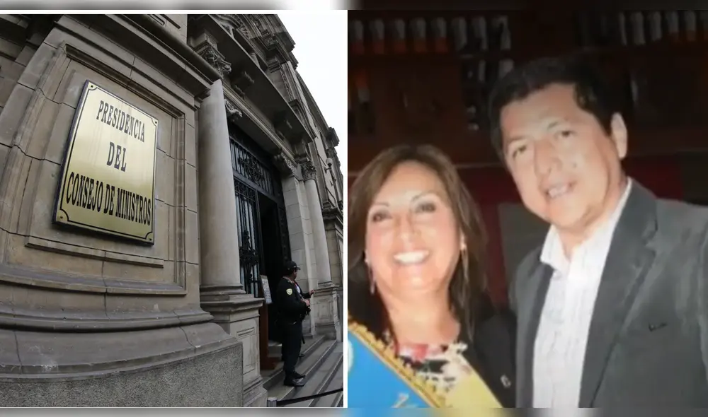 Pese a ser denunciado hace un mes por trabajadoras de la PCM, Dina Boluarte no habría querido remover de su cargo a su paisano y socio en el Club Apurímac. Foto: composición LR/captura de Canal N - Video: Canal N