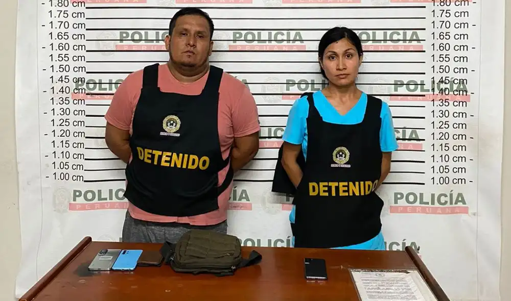 Sujetos exigieron S/20.000 para no atentar contra la vida de una de sus victimas. Foto: PNP