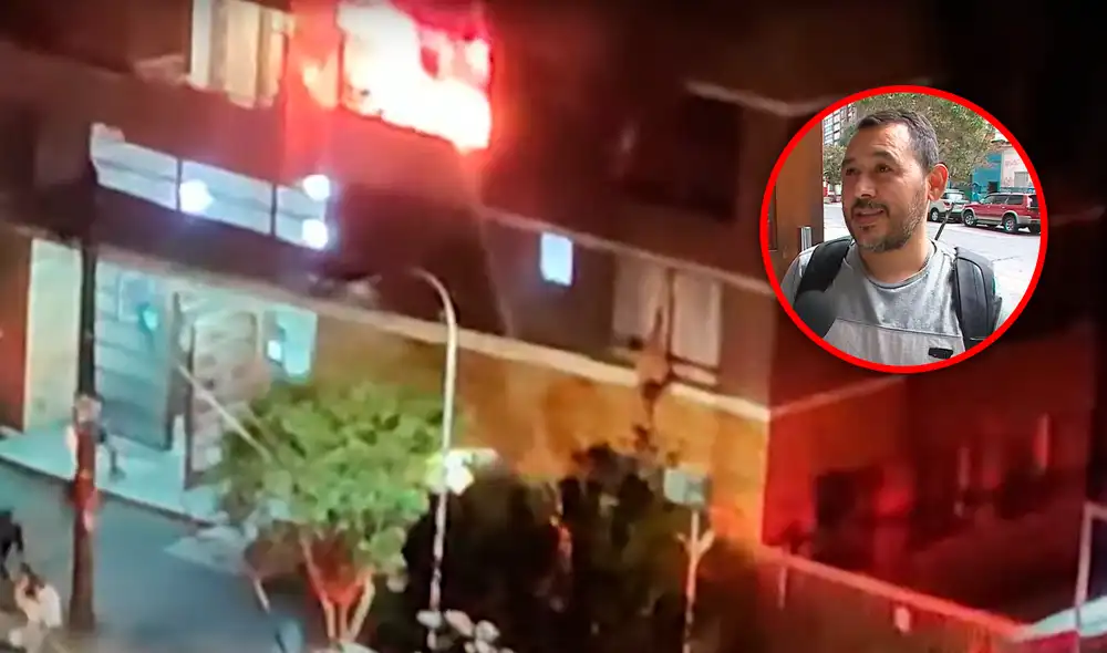 Venezolano en Chile se volvió viral por valiente acto en el que rescató a una persona de un incendio. Foto: composición LR/CHV Noticias/captura de YouTube