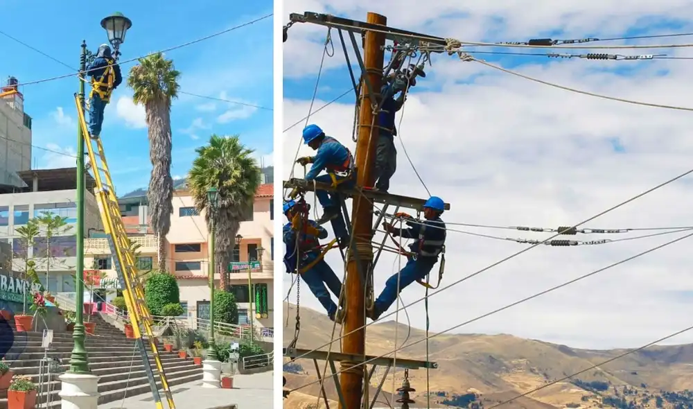 Mediante sus redes se comunicó el corte de energía eléctricas/ Foto: Composición LR