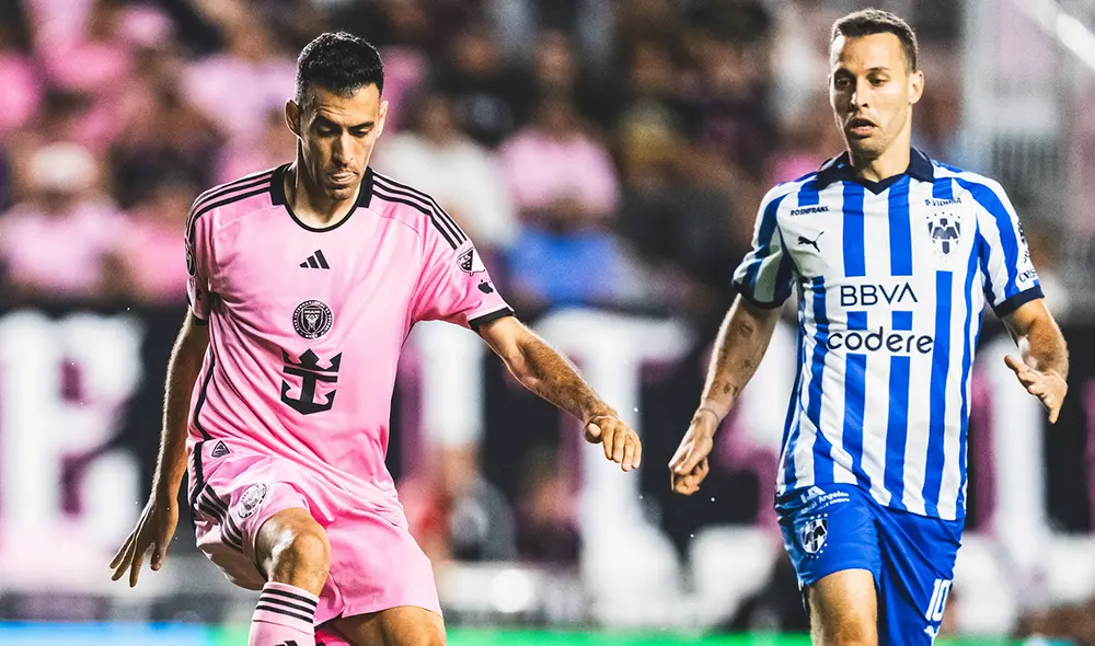 El equipo de las garzas se puso en ventaja sobre Monterrey en el primer tiempo. Foto: Inter Miami CF