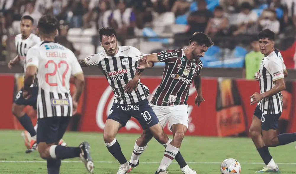 El partido entre Alianza Lima y Fluminense quedo empatado 1 -1 . Foto: Luis Jimenez. El partido entre Alianza Lima y Fluminense quedo empatado 1 -1 . Foto: Luis Jimenez.