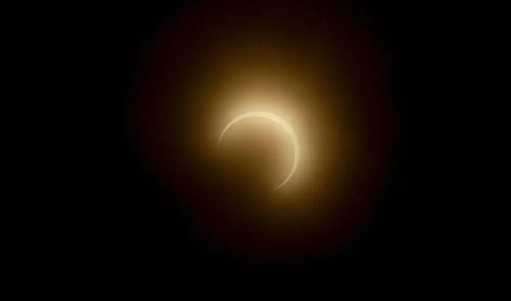 El eclipse comenzará sobre el océano Pacífico sur de México, alrededor de las 11.07 a. m. Foto: AFP