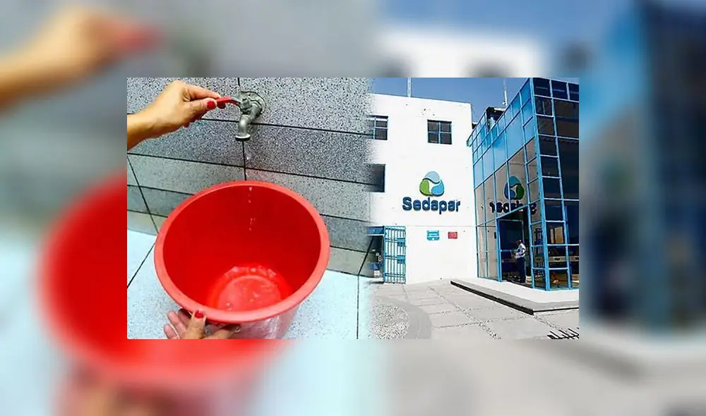 Sedapar informó sobre un corte de agua en distrito de Arequipa. Foto: La República Sedapar informó sobre un corte de agua en distrito de Arequipa. Foto: La República