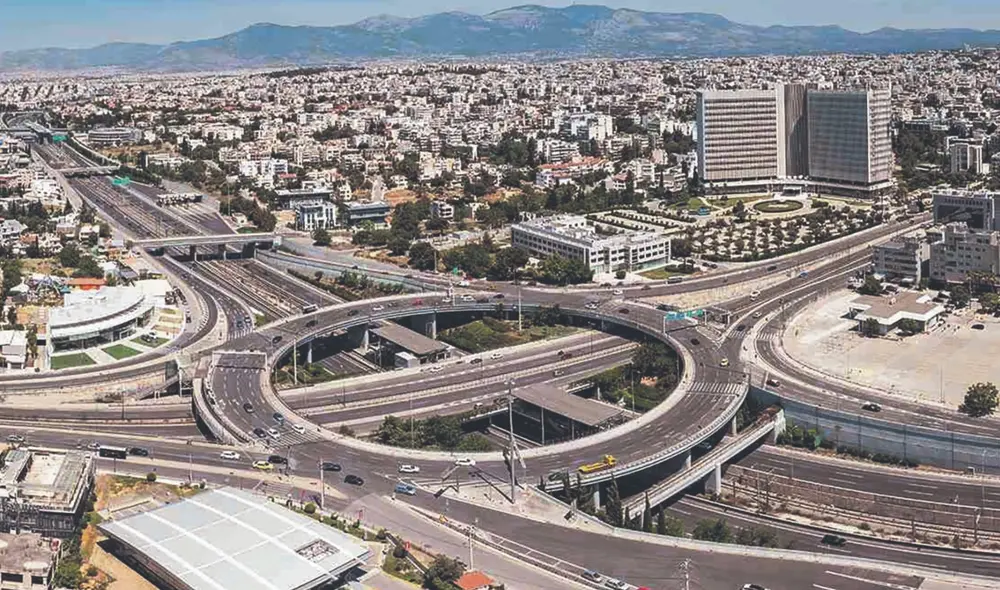 Viaducto. Imagen en 3D de lo que sería uno de los pasos elevados del anillo vial periférico. Foto: difusión.