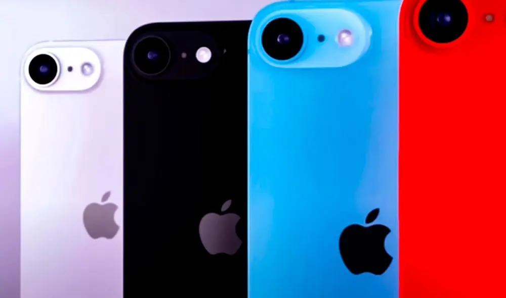 A diferencia de los iPhone principales, el iPhone SE 4 solo tendría una cámara trasera. Foto: Clarín