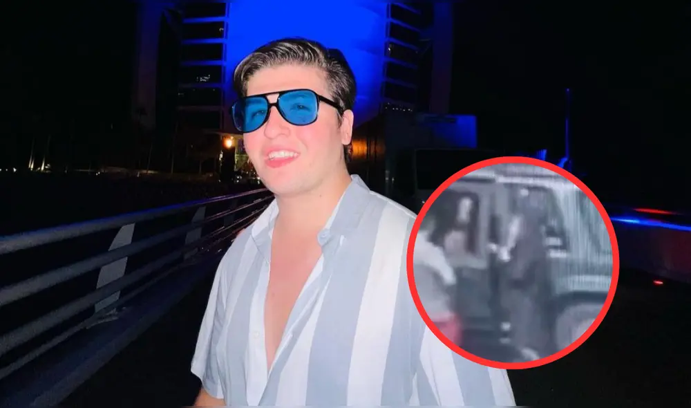 Imágenes revelaron cómo actuó Fofo Vásquez contra una mujer. Foto: Composición LR / X