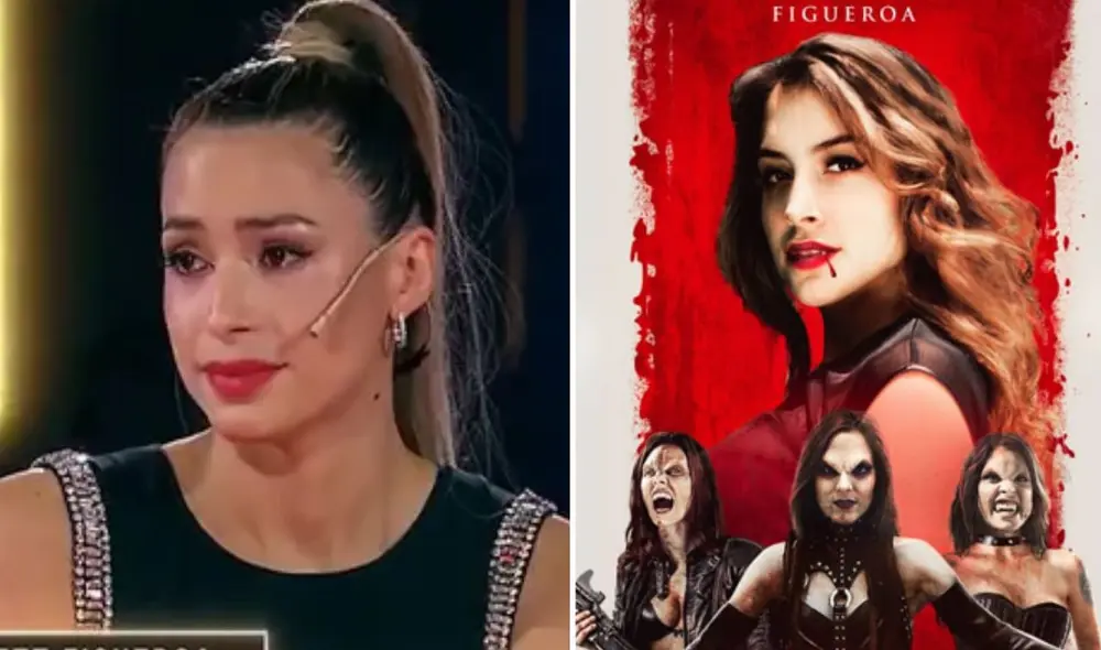 Milett Figueroa estrenó la película 'Vampiras' en el año 2022. Foto: Composición LR/Captura Youtube/Milett Figueroa/Instagram