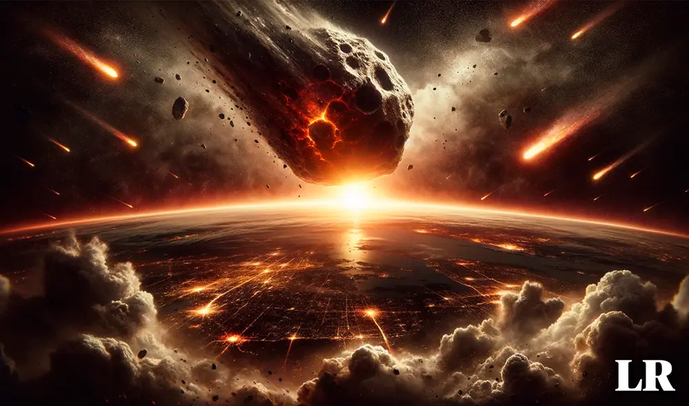 Asteroide Bennu podría impactar con la Tierra. Foto: Composición LR/ IA