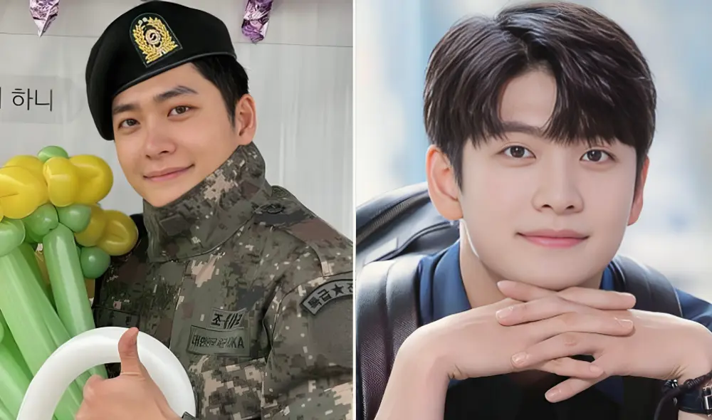 Kang Tae Oh inició su servicio militar el 20 de setiembre de 2022 a los 28 años. Foto: composición LR/Instagram Kang Tae Oh