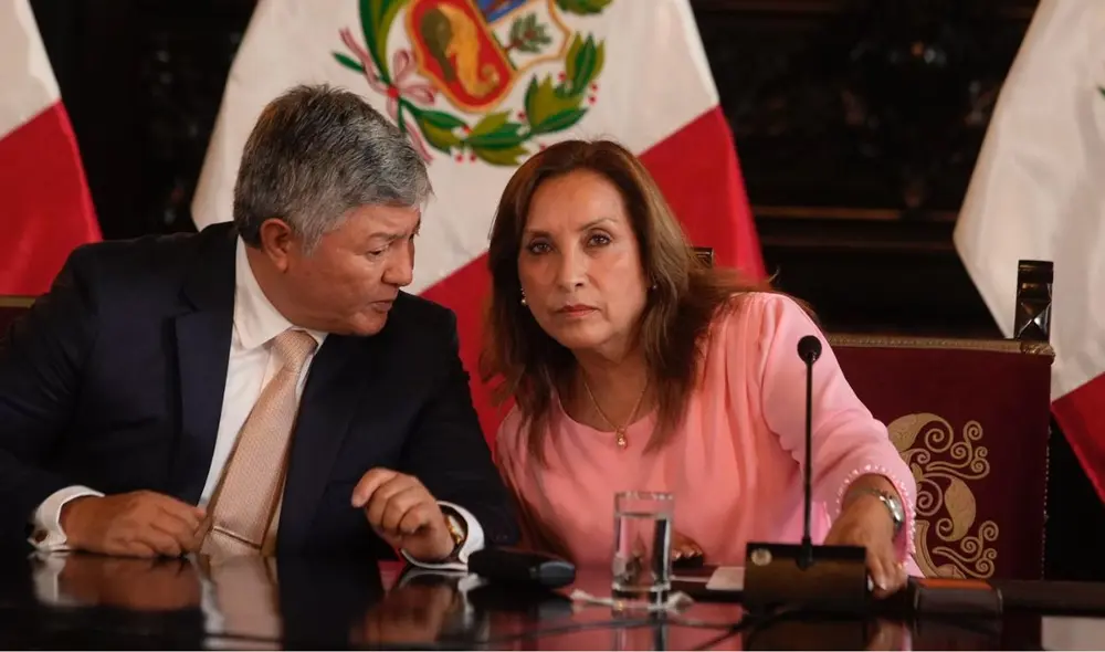 Dina Boluarte aseguró que Oscorima le habría prestado uno de los Rolex. Foto: La República Dina Boluarte aseguró que Oscorima le habría prestado uno de los Rolex. Foto: La República