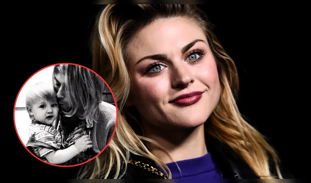 Frances Bean Cobain. Foto: Composición/LR/Instagram de Frances Bean Cobain