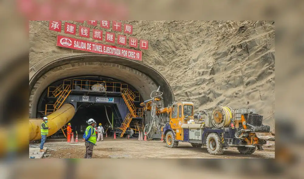 Megapuerto de Chancay. La primera etapa se entregará en noviembre de 2024, con una inversión de US$1.300 millones. Foto: difusión