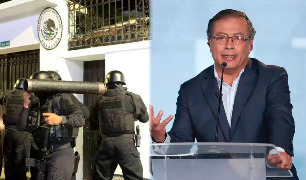Jorge Glas fue arrestado por la policía ecuatoriana cuando se encontraba en la embajada mexicana en condición de asilado político. Foto: composición LR/AFP/X Jorge Glas fue arrestado por la policía ecuatoriana cuando se encontraba en la embajada mexicana en condición de asilado político. Foto: composición LR/AFP/X