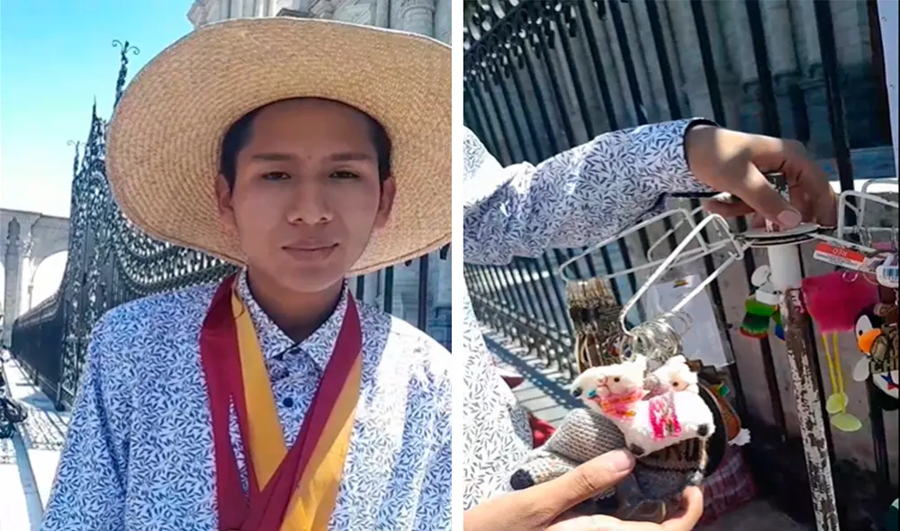 Joven arequipeño espera la ayuda de las autoridades de su ciudad. Foto: Composición LR